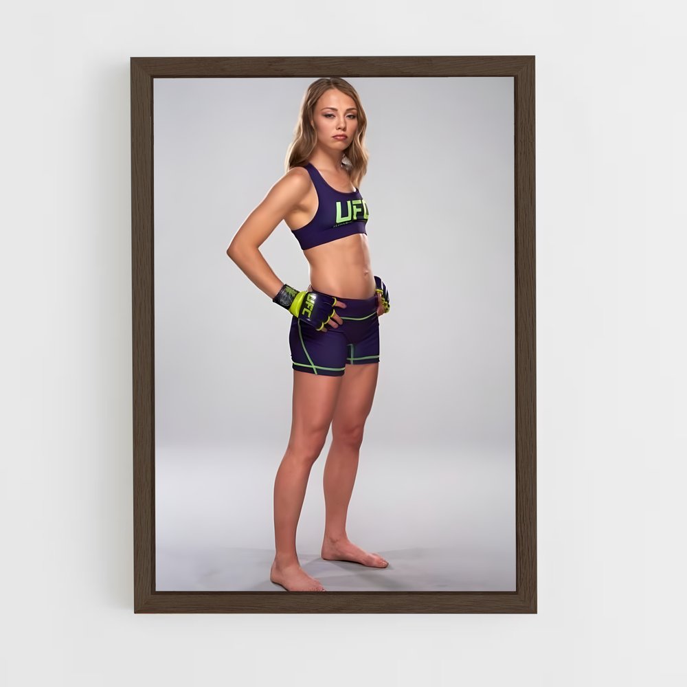 Poster Rose de namajunas – affiche Taekwondo (vue 5)